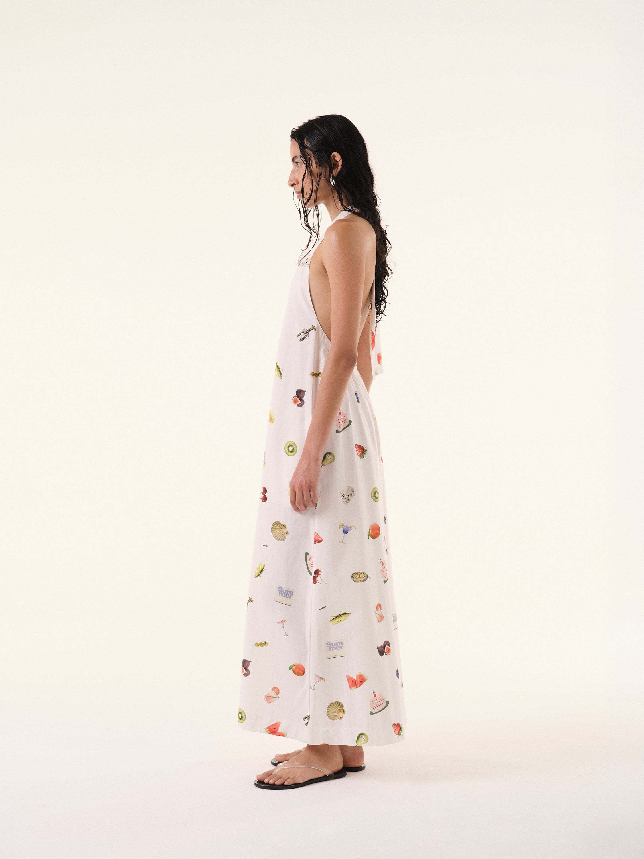 Summer White Maxi Dress