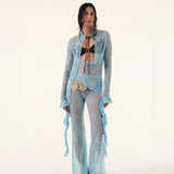 Naomi Blue Trousers