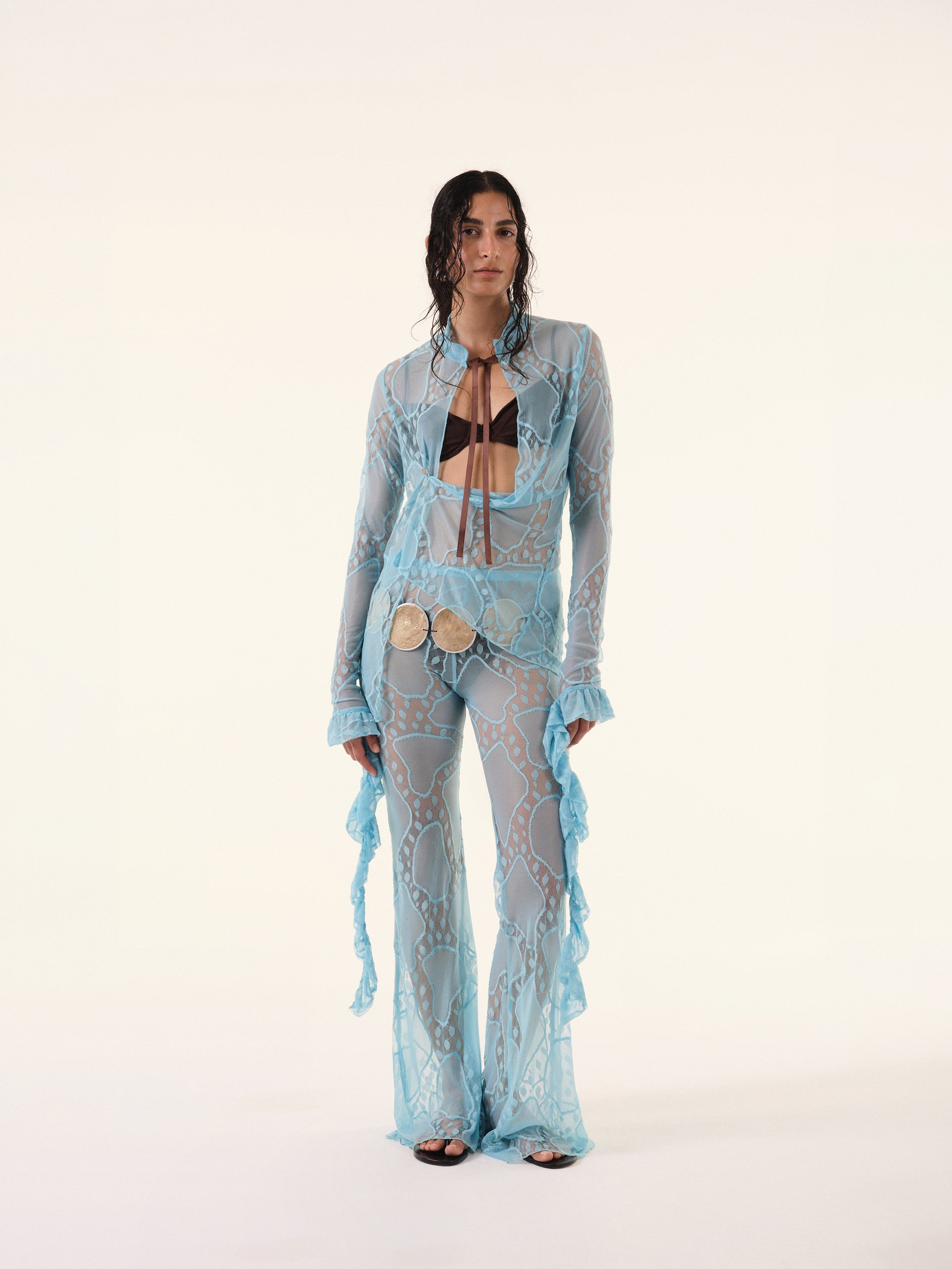 Naomi Blue Trousers