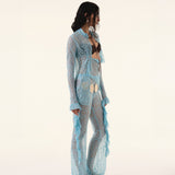 Naomi Blue Trousers