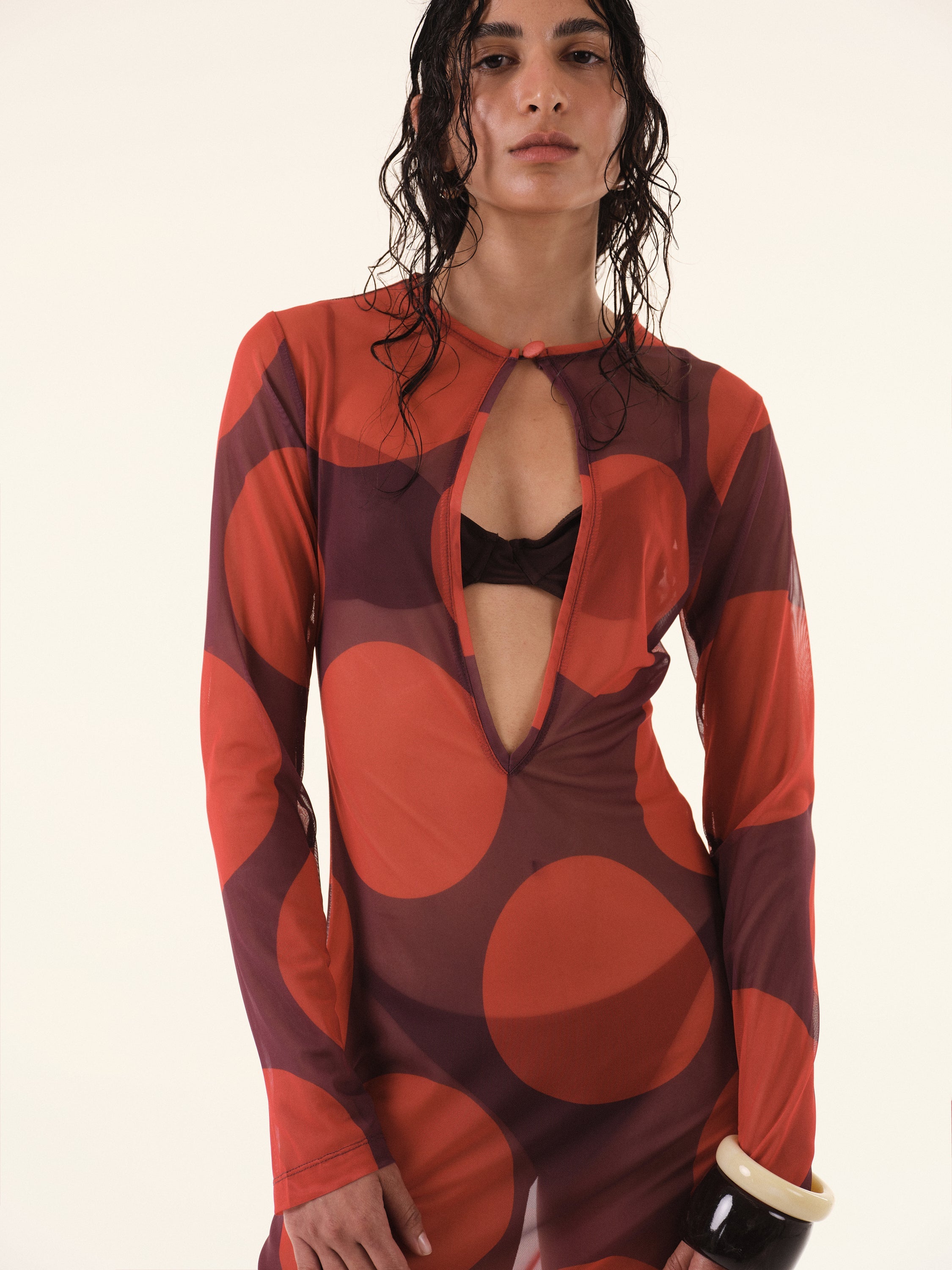 Polca Dots Maxi Dress