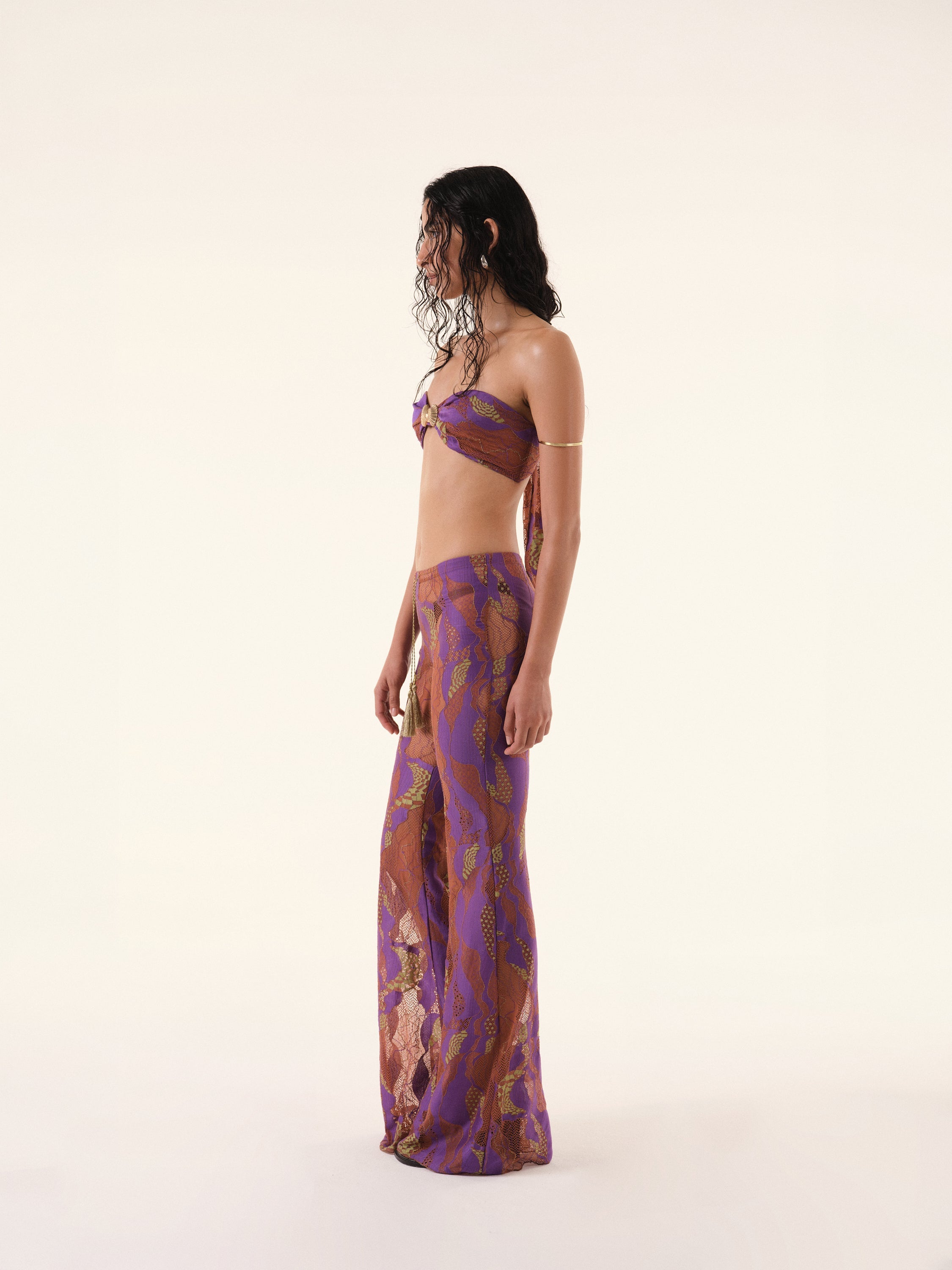 Cher Purple Trousers