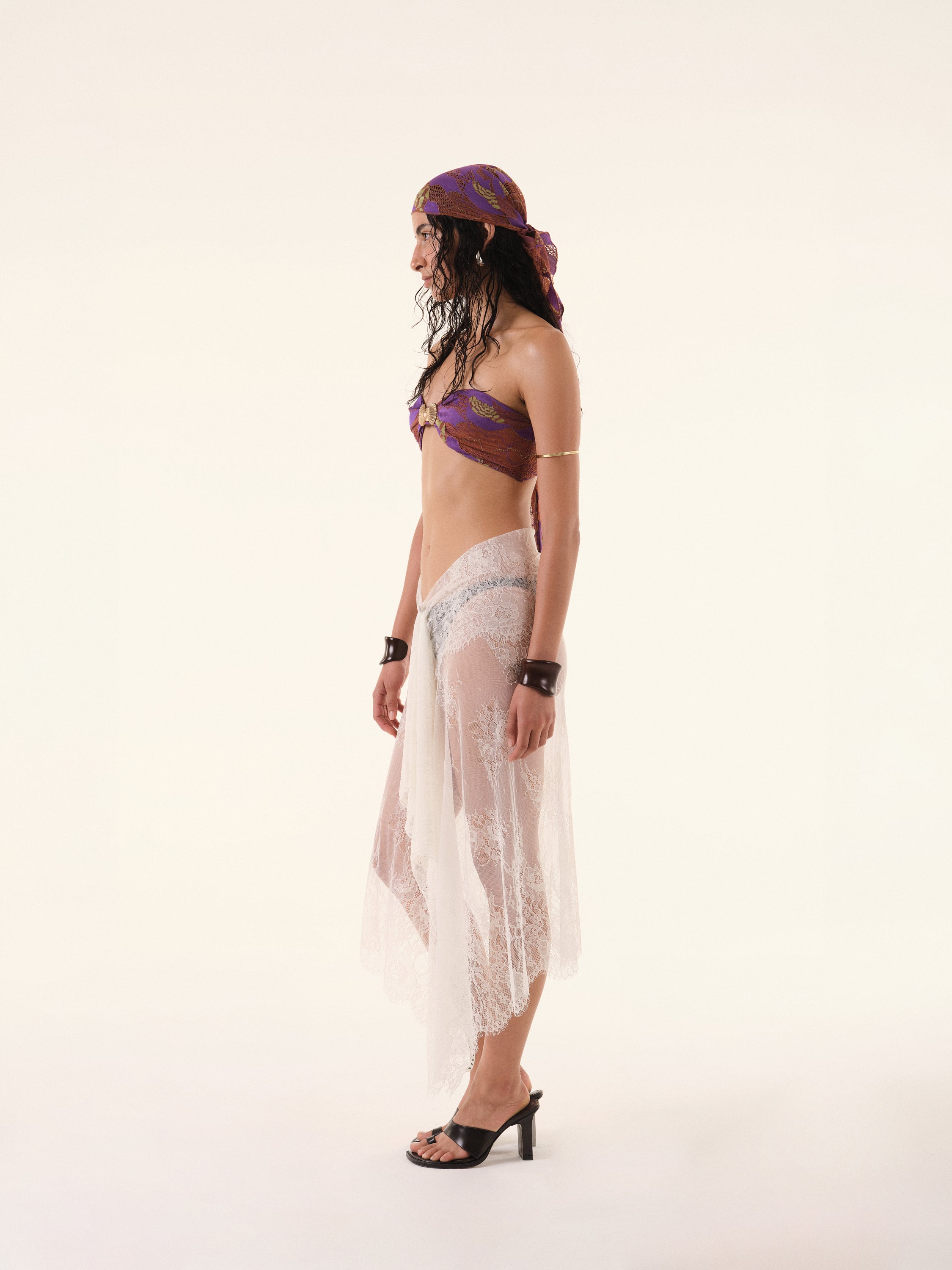 Rio White Skirt