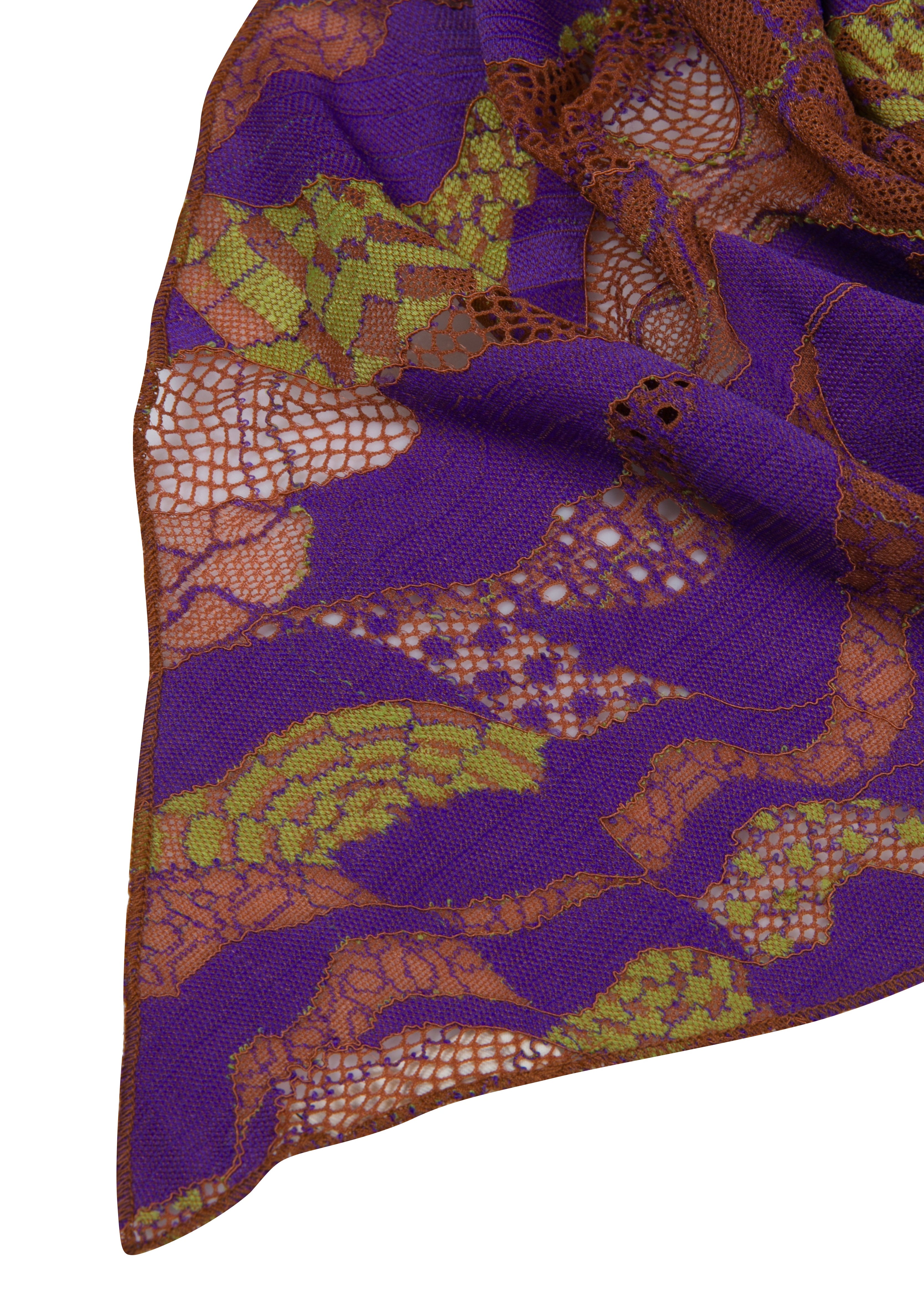 Cher Purple Scarf
