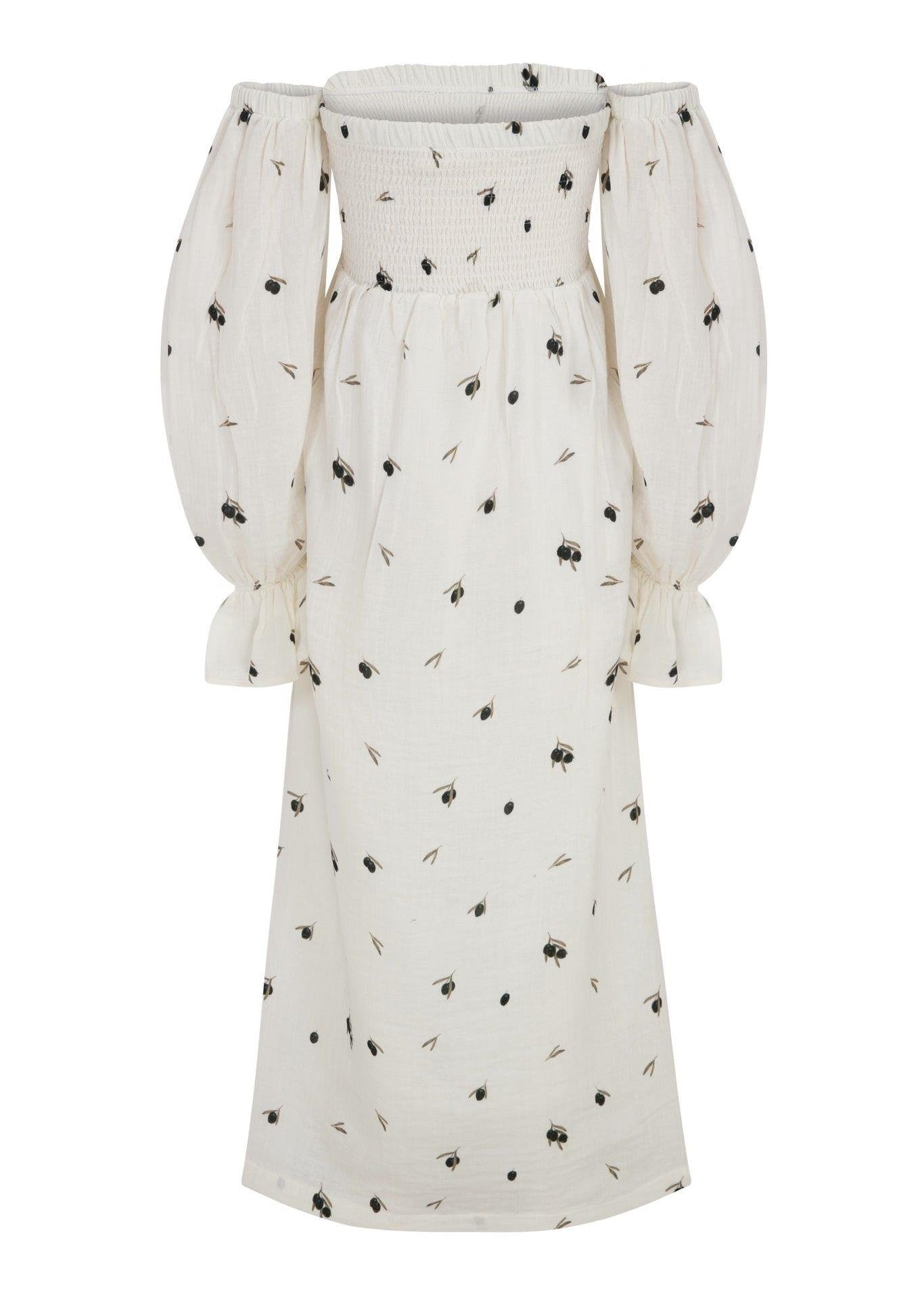 Anna Olive Dress