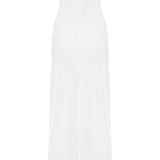 White Linen Dress