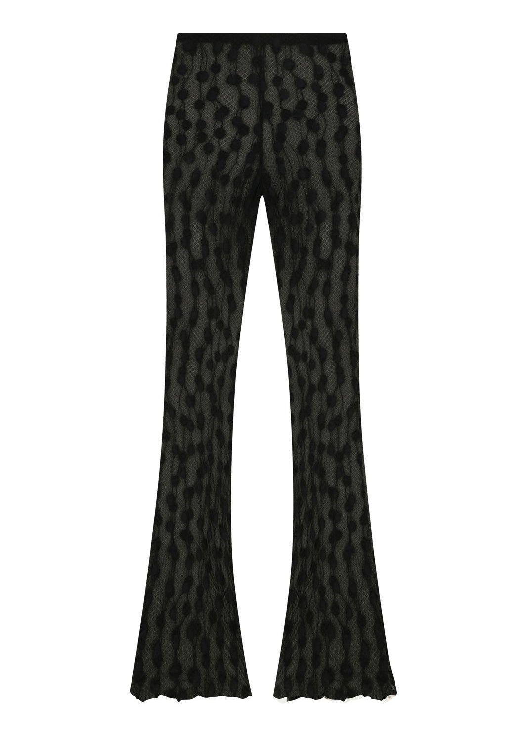 Black Debbie Lace Trousers