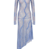 Blue Lace Dress