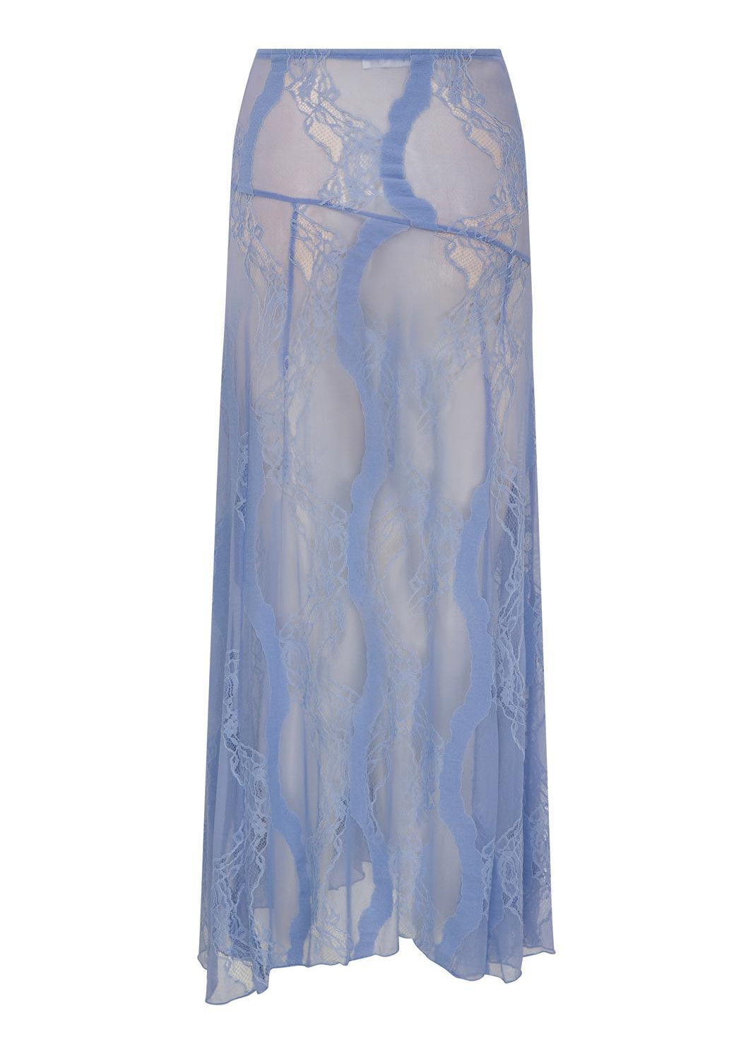 Blue Lace Skirt