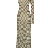 Checked Dress