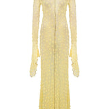 Yellow Debbie Lace Dress