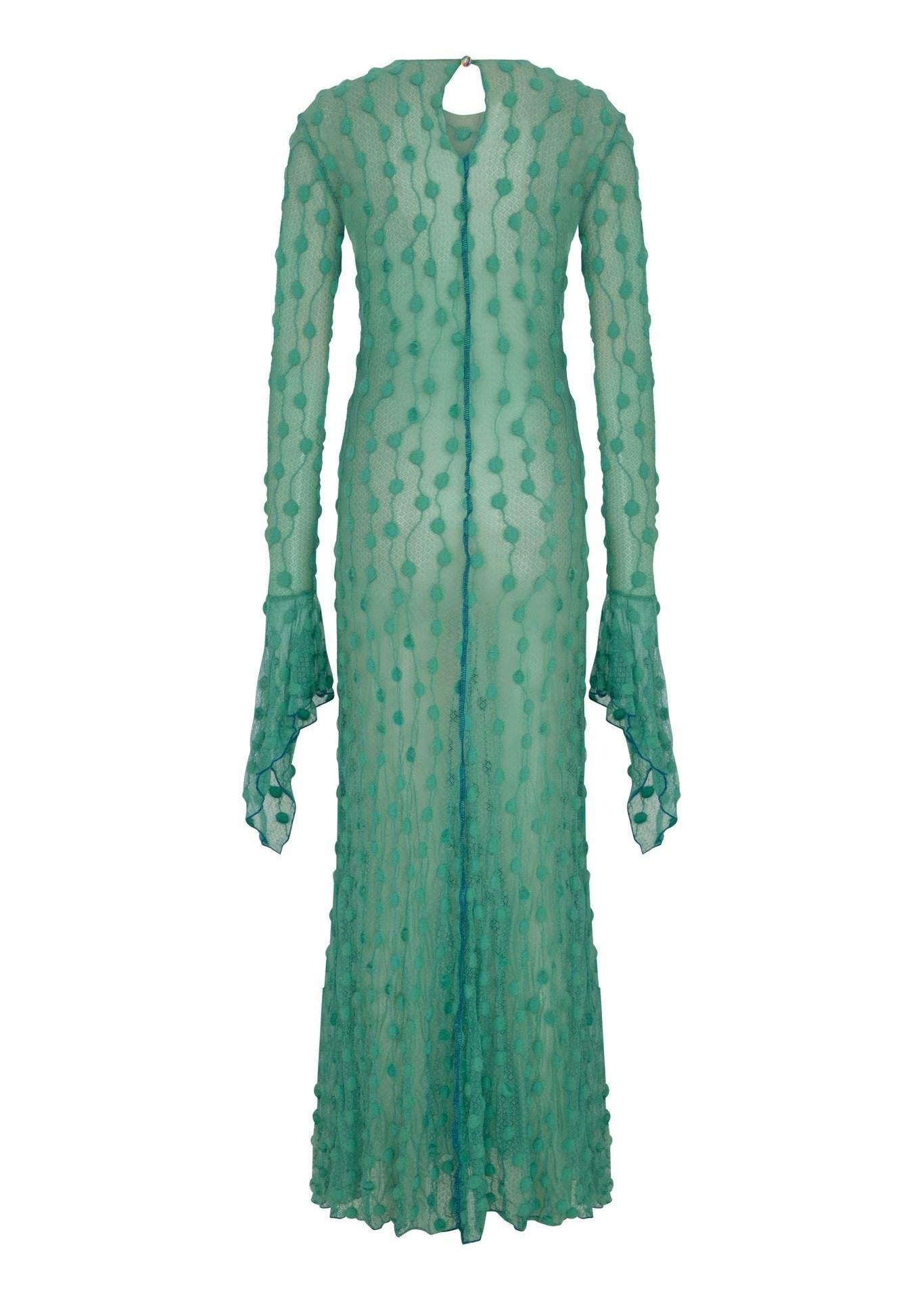 Green Debbie Lace Dress