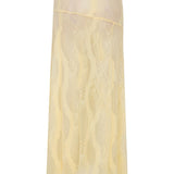 Yellow Lace Skirt